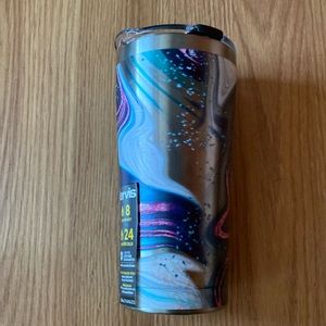 ❤️ Tervis Bottle *20oz Purple Teal Marble NWT